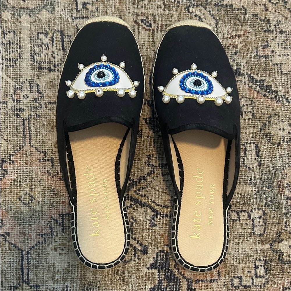 Kate Spade Black Azura Evil Eye